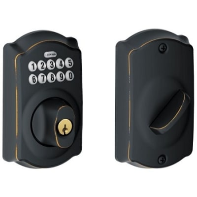 BE365 CAM 716 Grade 2 Pushbutton Deadbolt Lock